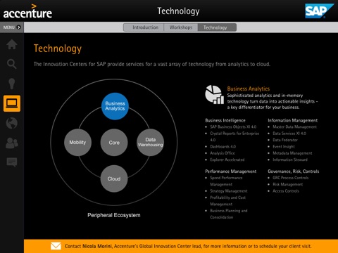 Accenture Innovation Centers for SAP screenshot 4