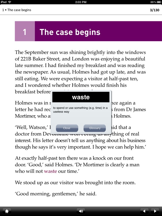 The Hound of the Baskervilles: Oxford Bookworms Stage 4 Reader (for iPad)