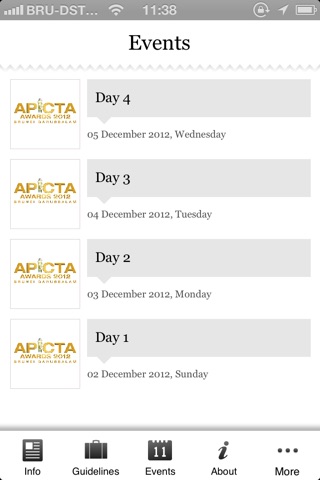 APICTA Awards 2012 screenshot 2