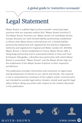 Mayer Brown - Global Guide to Restrictive Covenants screenshot 3
