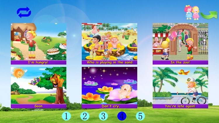 Happy to learn English: Animated songs B screenshot-3