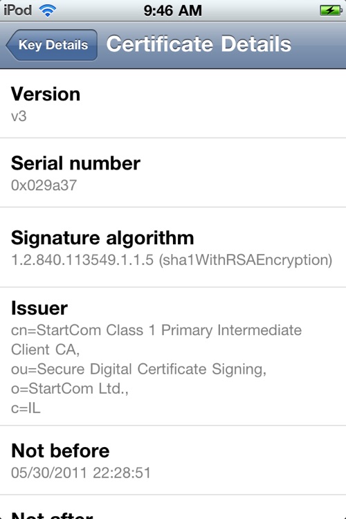 Secure Email Reader