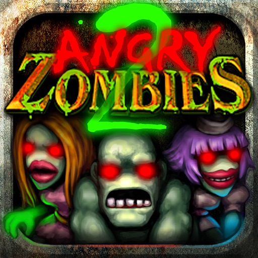 Angry Zombies 2 HD iOS App