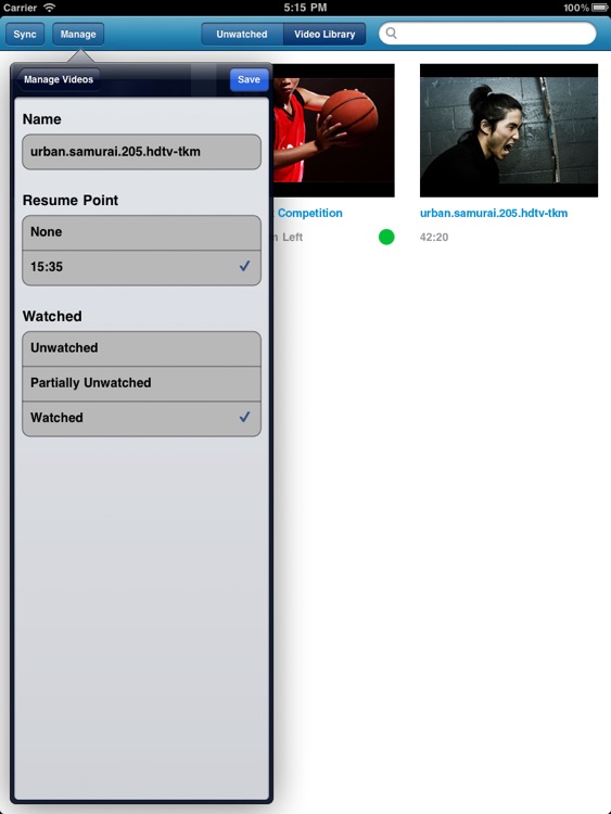 Remux MKV Player for iPad – Play Remuxed Xvid a... screenshot-4