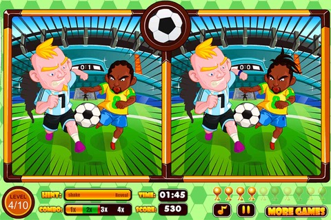 Find The Differences - Football Edition screenshot 3