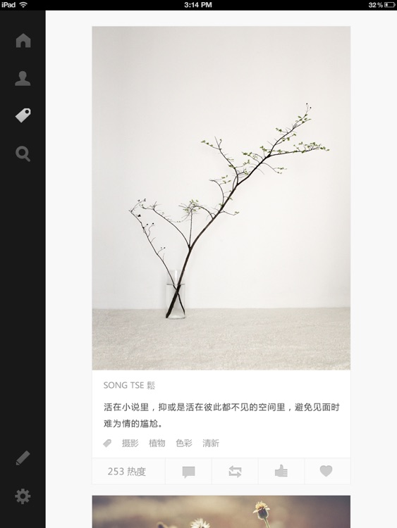 LOFTER-网易轻博客 for iPad