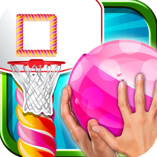 A Candy Hoops Basketball Arcade Fun Free Skill Games iOS App