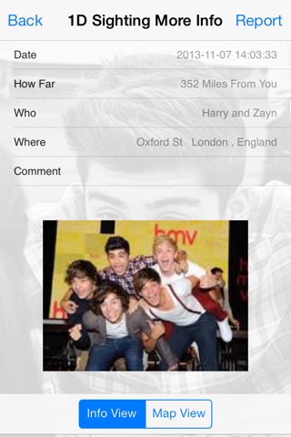 Finder for One Direction screenshot 2