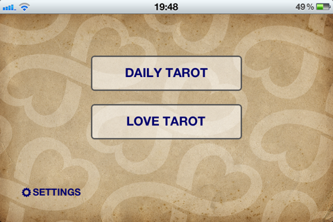 Tarot of Love Lite screenshot 2