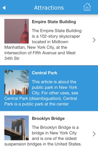 New York Guide (NYC advisor), Map, Weather, Hotels. screenshot 3