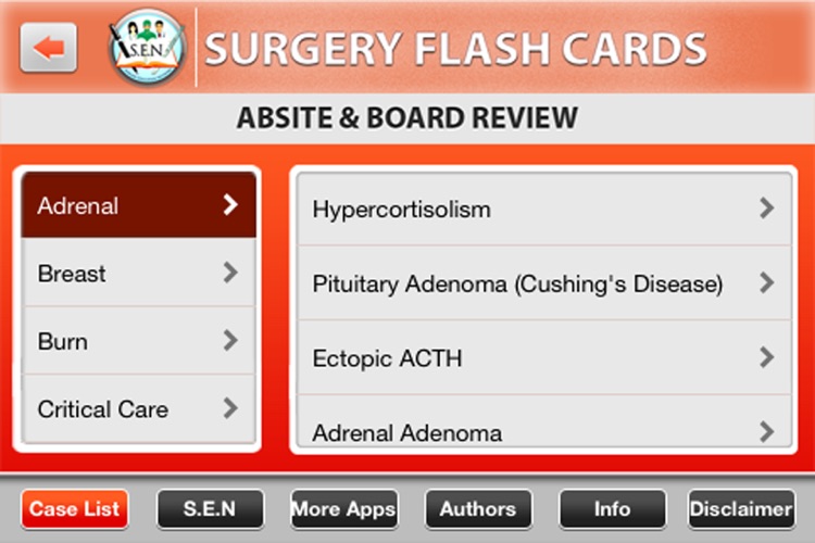 Surgery Flashcard