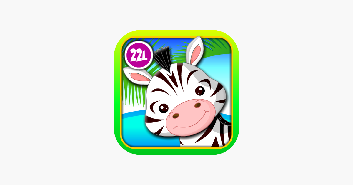 ‎Abby Monkey® Baby Zoo Animals: Preschool activity games for children ...