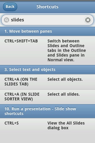 Keyboard Shortcuts! screenshot 2