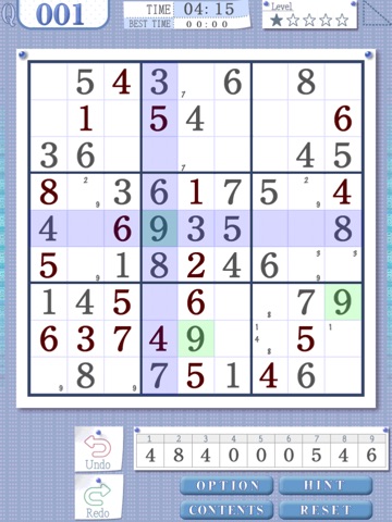 Sudoku Puzzle Game for iPad screenshot 2