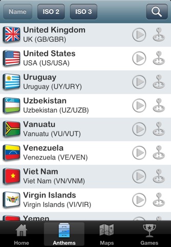 Anthems & Flags of the World Pro screenshot 2