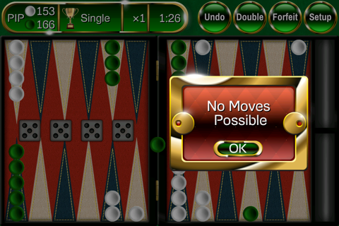 Backgammon Extreme Free - Powerful, Beautiful, Social! screenshot 3