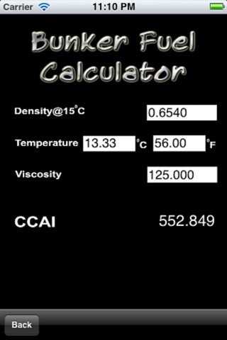 Bunkers Fuel Calculator screenshot 4