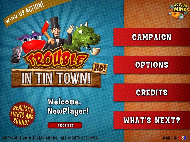 Trouble in Tin Town HD