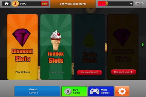 Diamond Slots - Win As Big As Diamond Tycoon Free screenshot 4