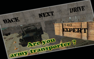 Army Trucker Transporter 3D, game for IOS