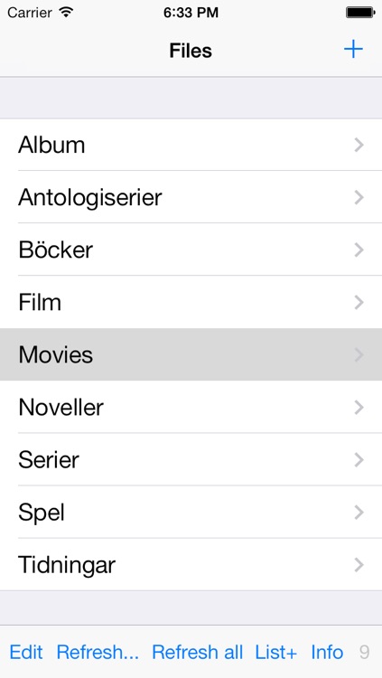 CSV Touch