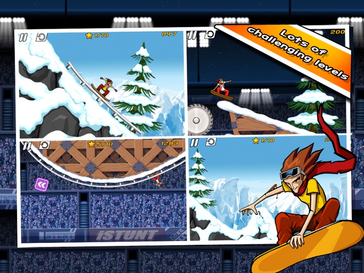 iStunt 2 HD - Snowboard screenshot-4