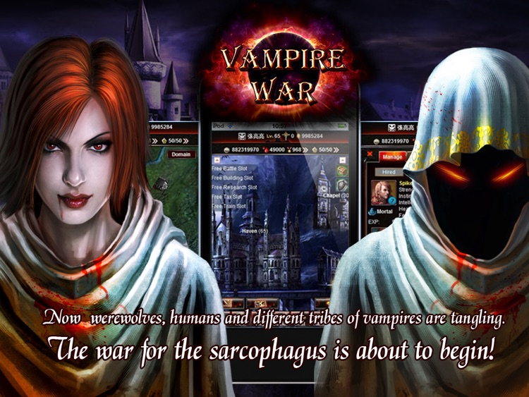 Vampire War - HD screenshot-4