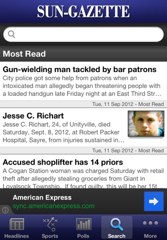 Williamsport Sun-Gazette screenshot 4