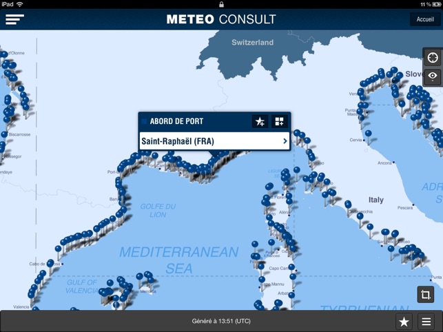 Météo Marine pour iPad(圖4)-速報App