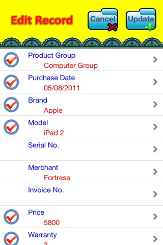 Warranty Count Lite screenshot 3