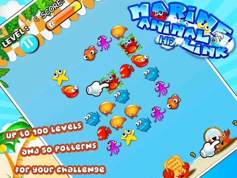 Marine Animal Link HD screenshot 2