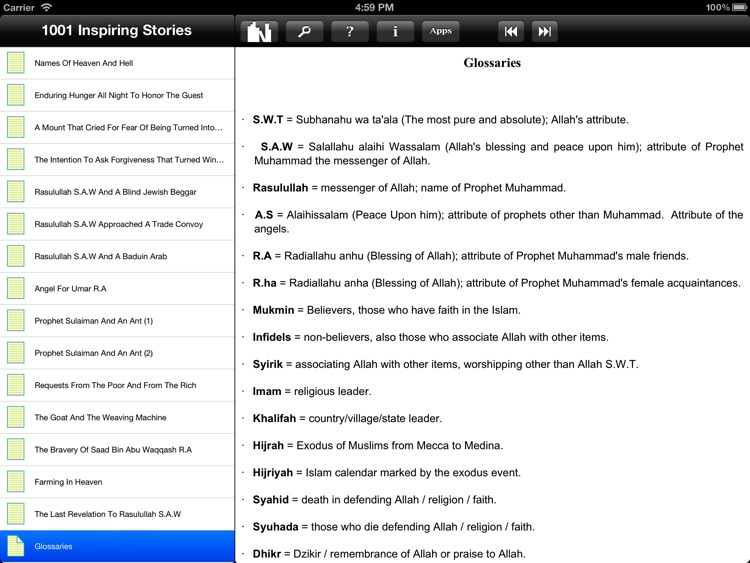 Muslim Book Pack for iPad screenshot-4