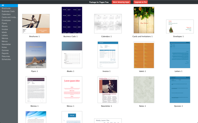 Package for Pages Free