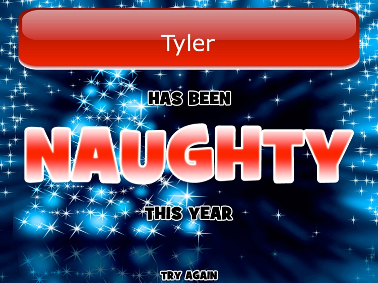 Naughty or Nice Scanner HD
