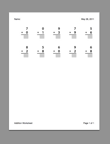 Math Prints Lite screenshot 3