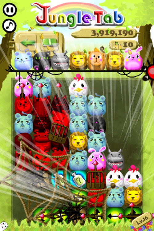 Jungle Tab Lite : Addictive Puzzle Game screenshot-3
