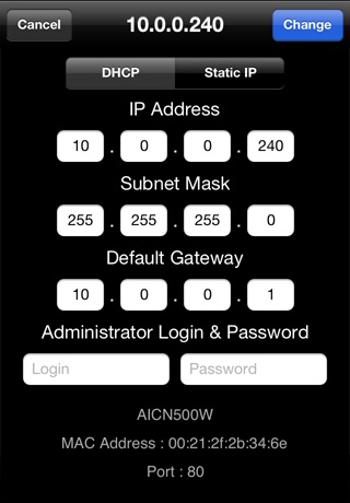IP Cam Config screenshot1