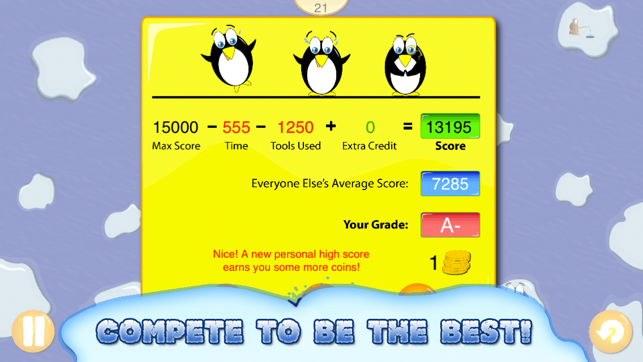 Save Penguin - A Strategy Puzzle Game(圖4)-速報App