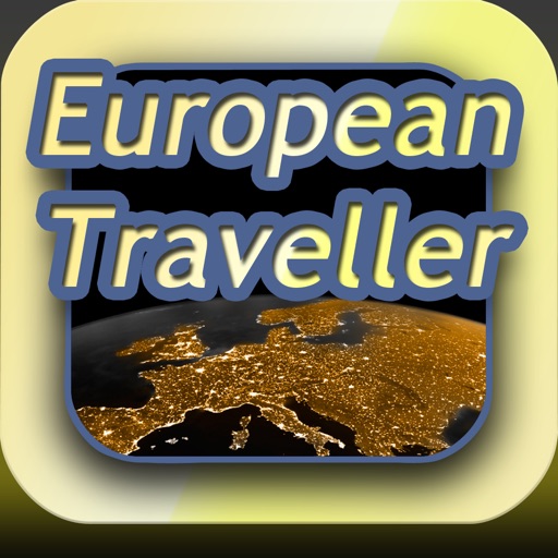 European travel guide icon