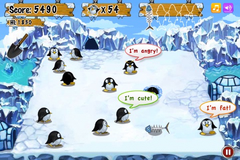 Penguin And Fish screenshot 2