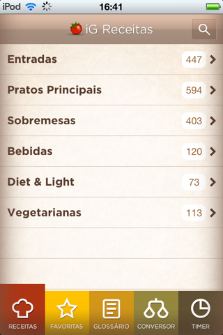 iG Receitas screenshot 2