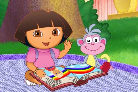 Dora Saves the Crystal Kingdom - Rainbow Ride screenshot 2