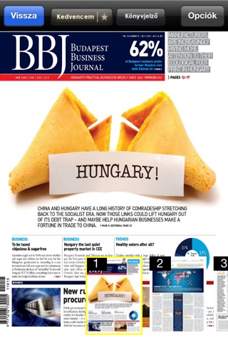 Budapest Business Journal screenshot 3
