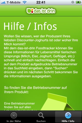 das-ist-drin Foodtracker screenshot 4