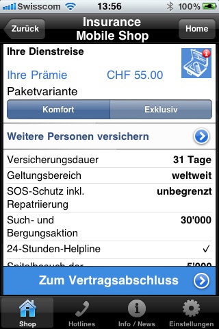 Insurance Mobile Shop screenshot 4