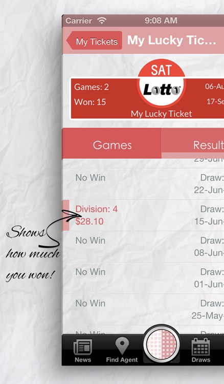 Easy Lotto - Check your lotto ticket (Lotto Results from ACT, NSW, NT, QLD, SA, TAS, VIC, WA) screenshot-4