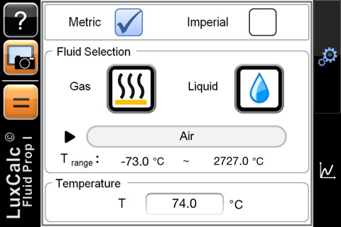 LuxCalc Fluid Prop I screenshot 2