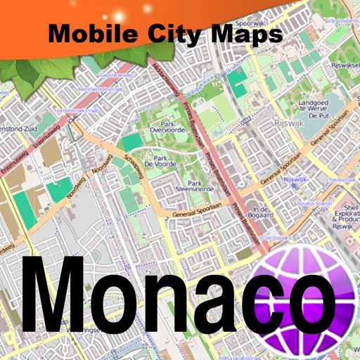 Monaco Cannes Nice Street Map icon