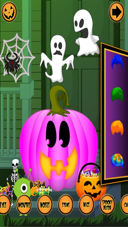 Happy Halloween Pumpkin Maker FREE screenshot-4