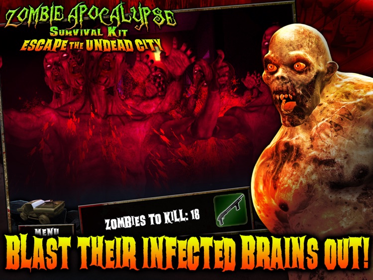 Zombie Apocalypse Survival Kit: Escape the Undead City HD